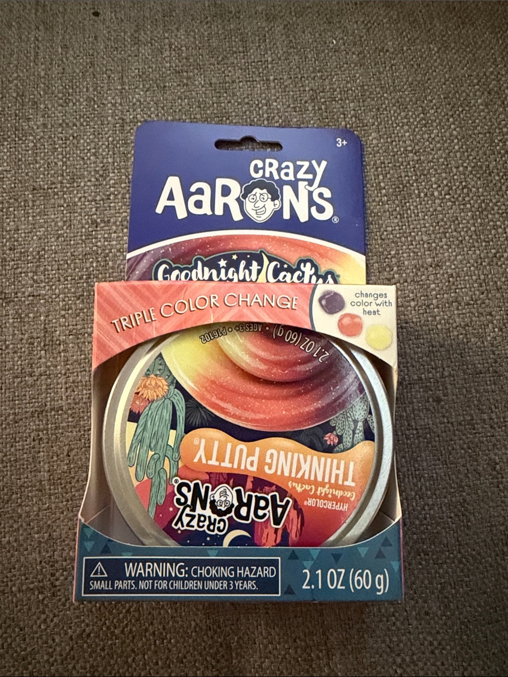 Crazy Aaron’s Thinking Putty Triple Color Change